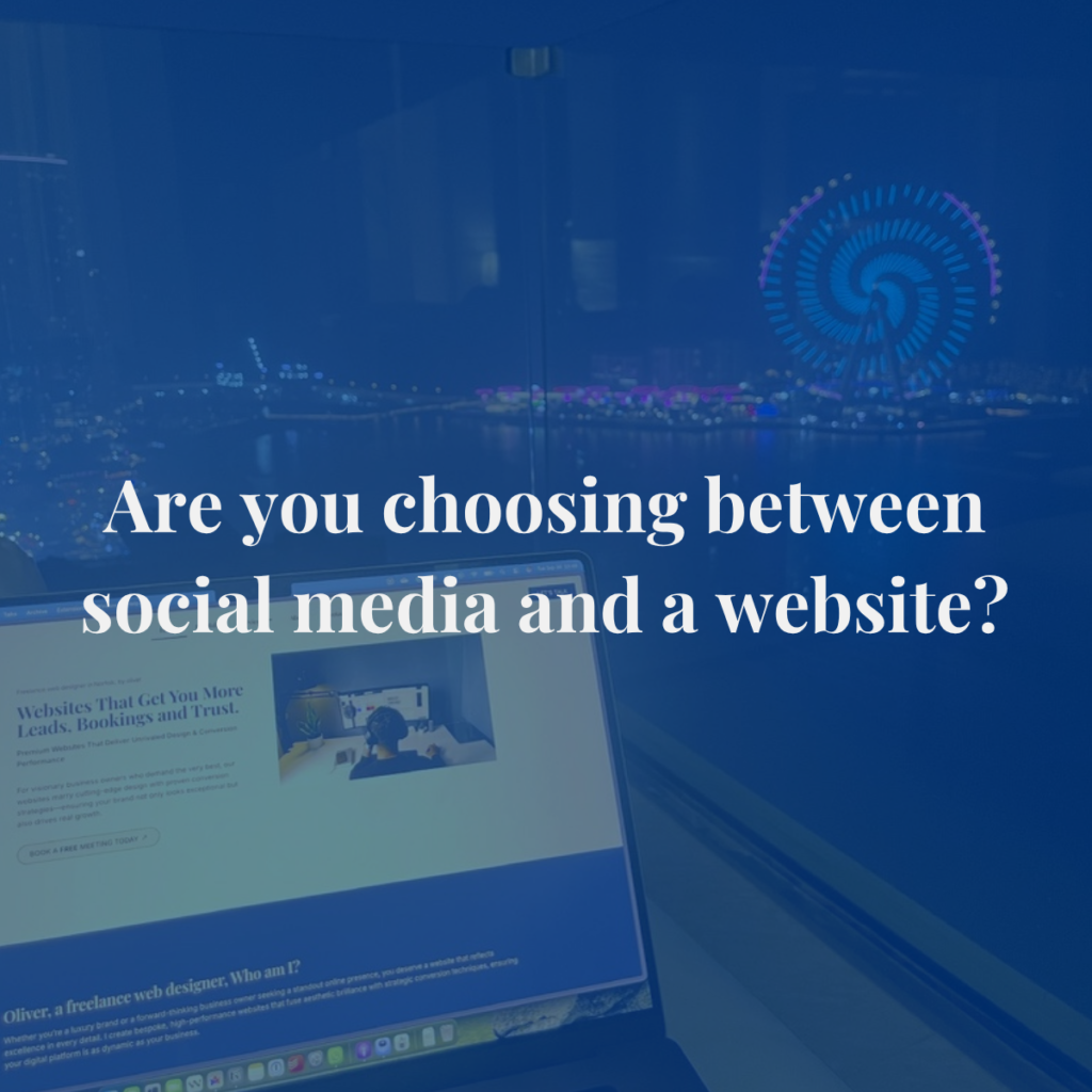 Social Media and Website - Which one? Thumbnail