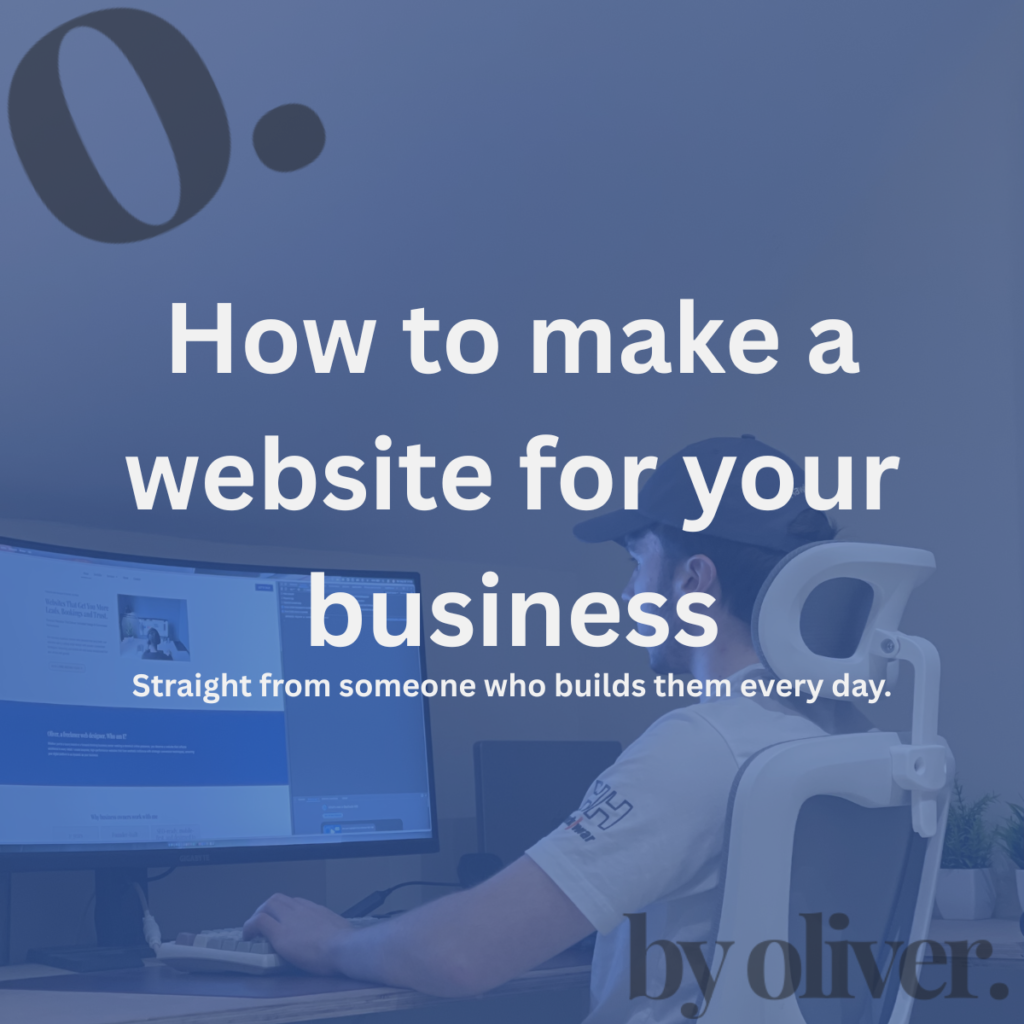 How to make a website for your business - featured image