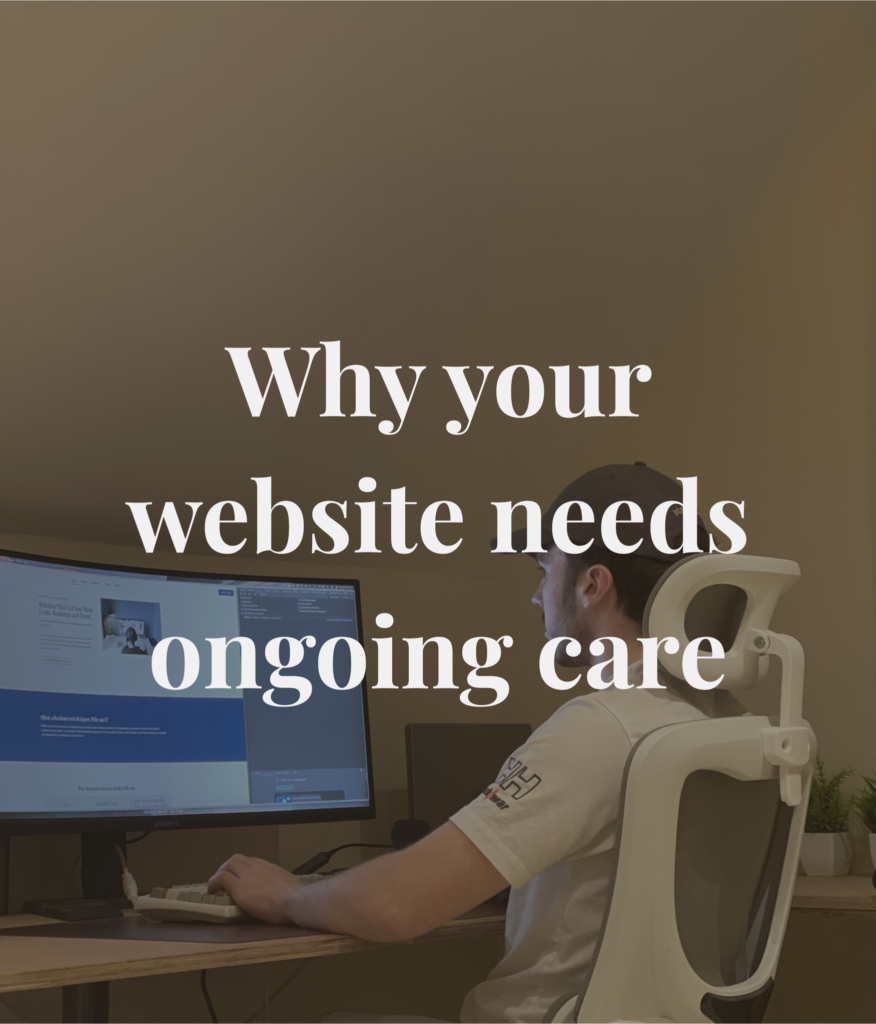Website Maintenance Services UK infographic