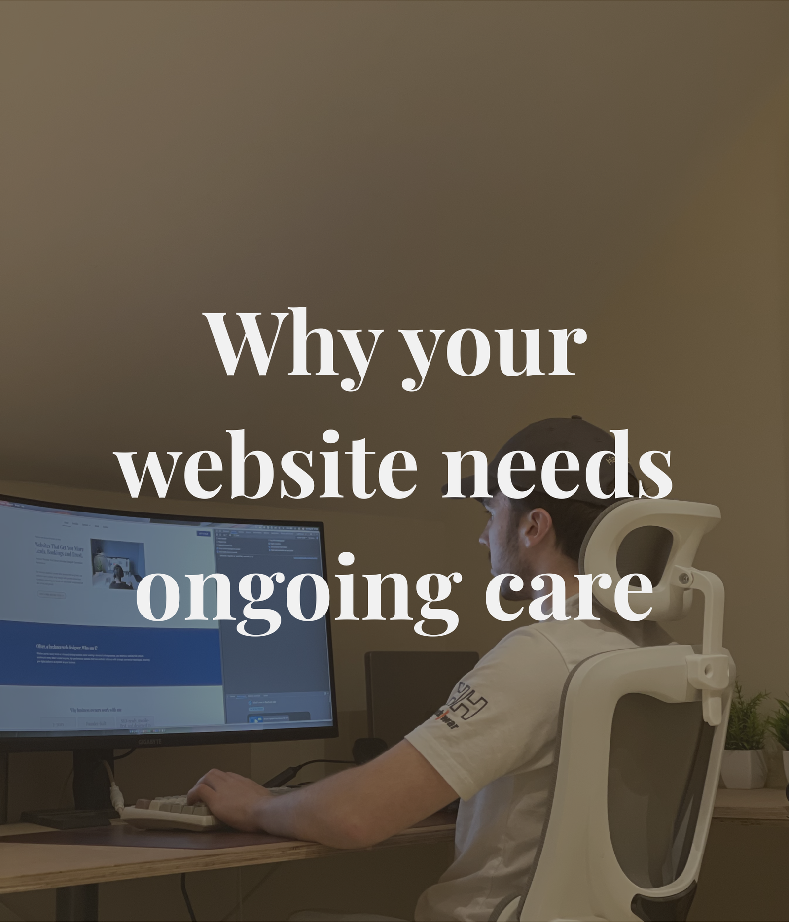Website Maintenance Services UK infographic