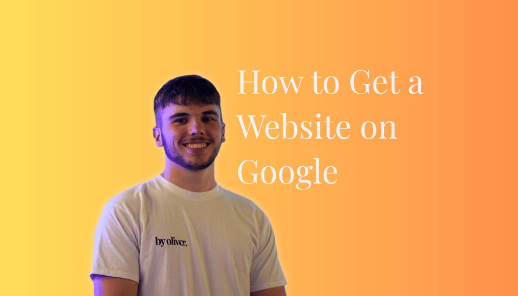 How to Get a Website on Google text next to a picture of Oliver
