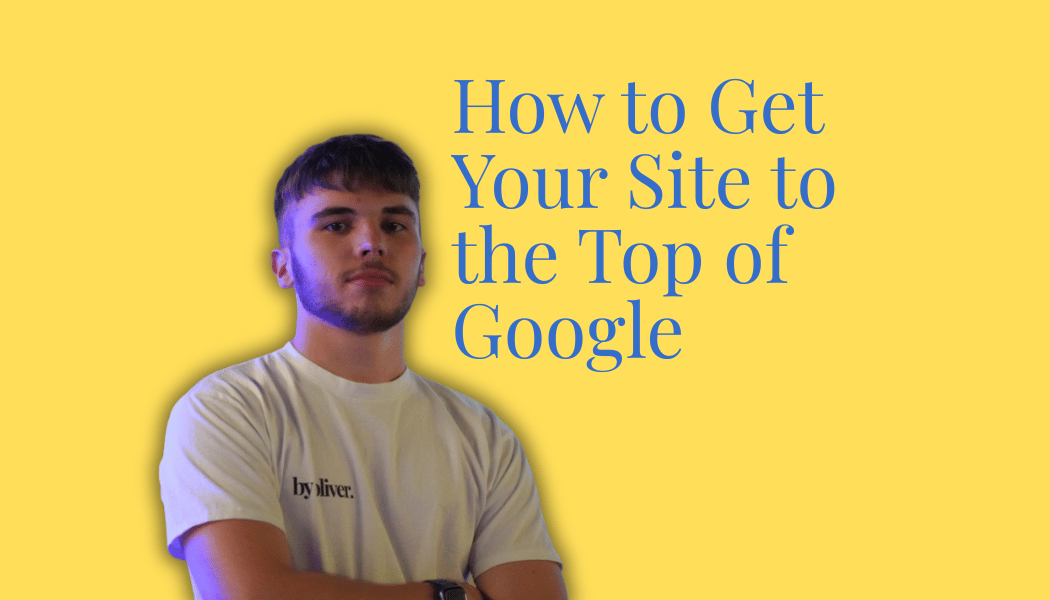 how to get your site to the top of google text next to a picture of oliver